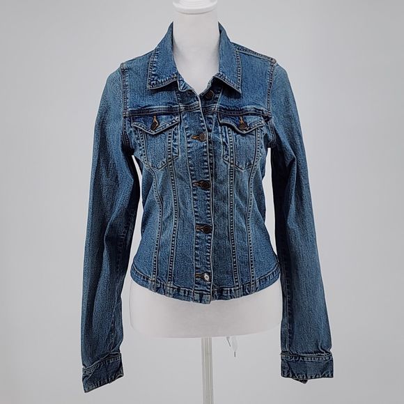 Abacrombie & Fitch Denim Jacket (M) - Picture 1 of 6